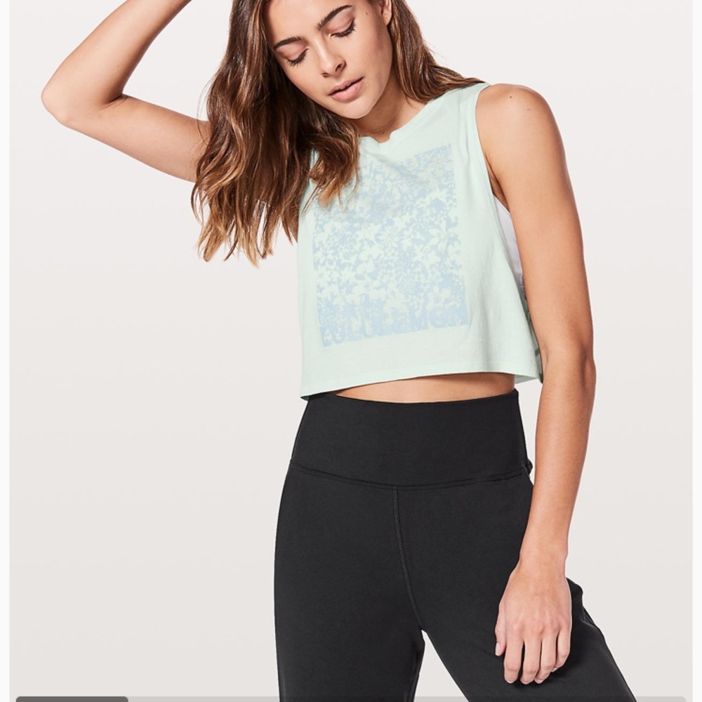 Lululemon Muscle Love Crop Tank